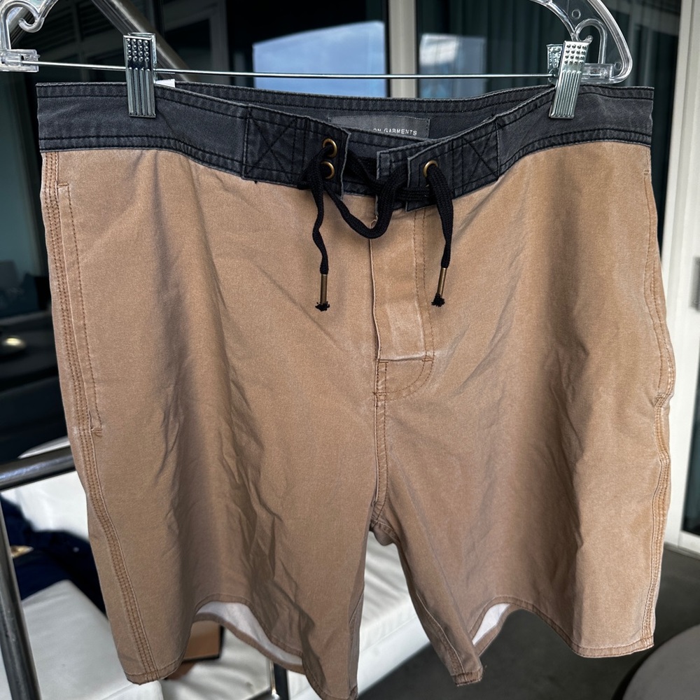 Men’s Faded Brown Board Shorts